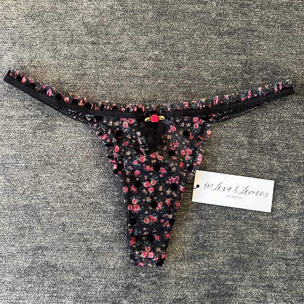 For Love & Lemons Holiday 2020 Panties